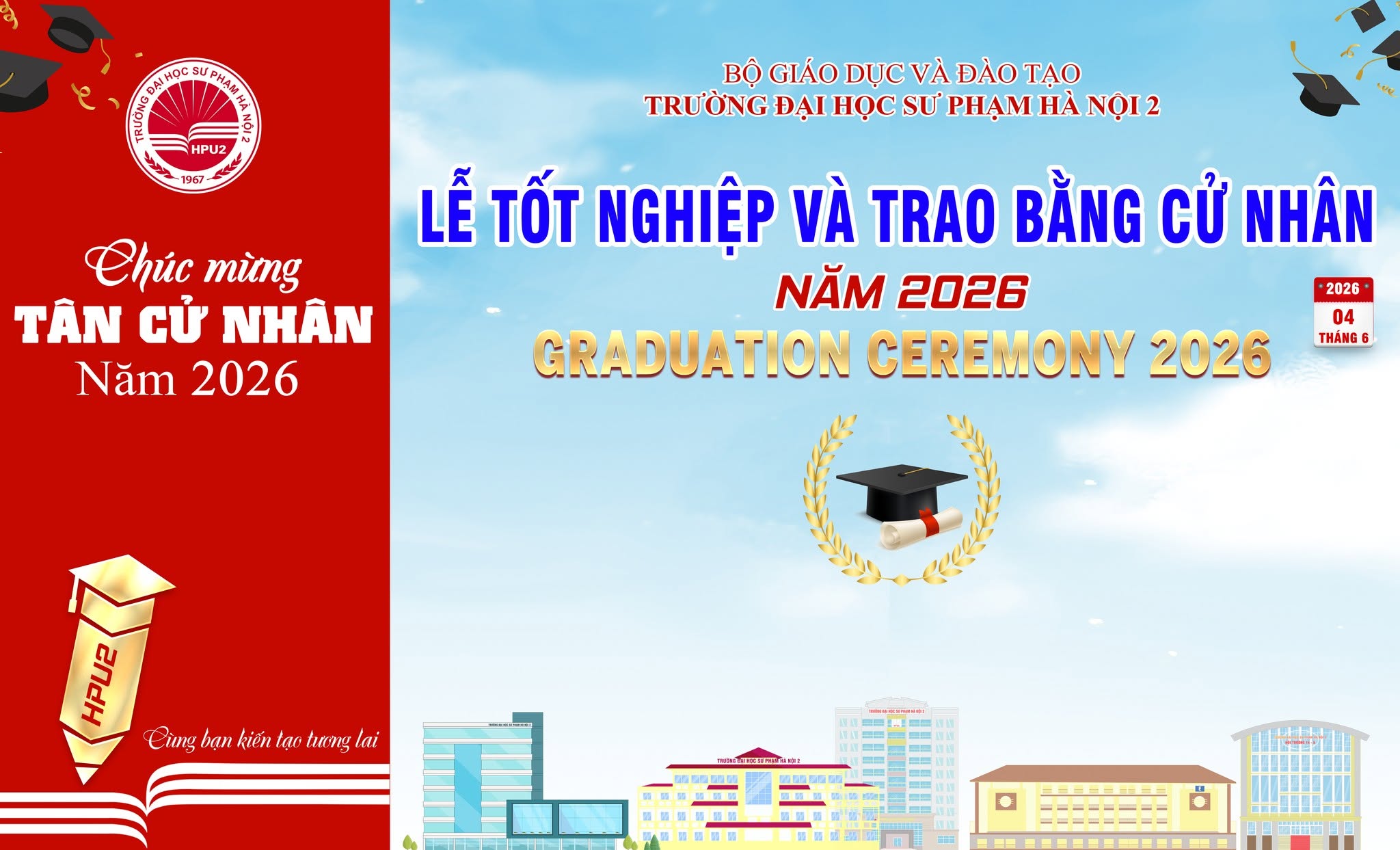 LỄ TỐT NGHIỆP K48 KHOA TIẾNG ANH – KHÉP LẠI MỘT HÀNH TRÌNH, MỞ RA MUÔN VÀN CƠ HỘI 