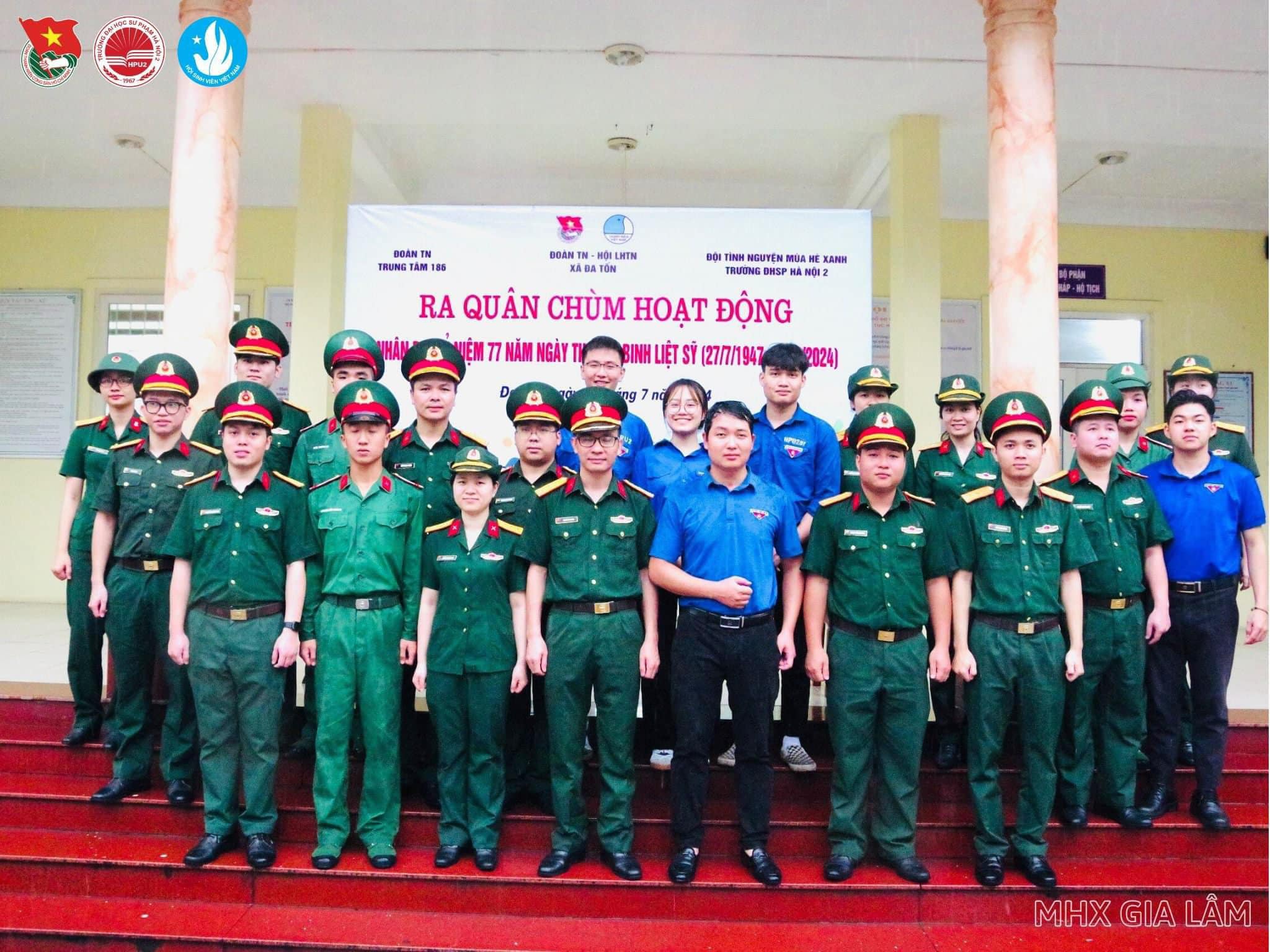 SINH VIÊN KHOA TIẾNG ANH TÍCH CỰC HƯỞNG ỨNG, THAM GIA NHIỀU HOẠT ĐỘNG THIẾT THỰC NHÂN KỈ NIỆM 77 NĂM NGÀY THƯƠNG BINH LIỆT SĨ (27/7/1947-27/7/2024)