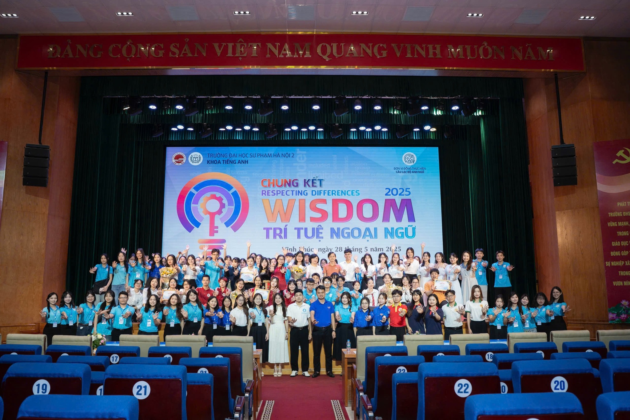 CHUNG KẾT CUỘC THI “WISDOM - TRÍ TUỆ NGOẠI NGỮ” KHOA TIẾNG ANH NĂM 2025