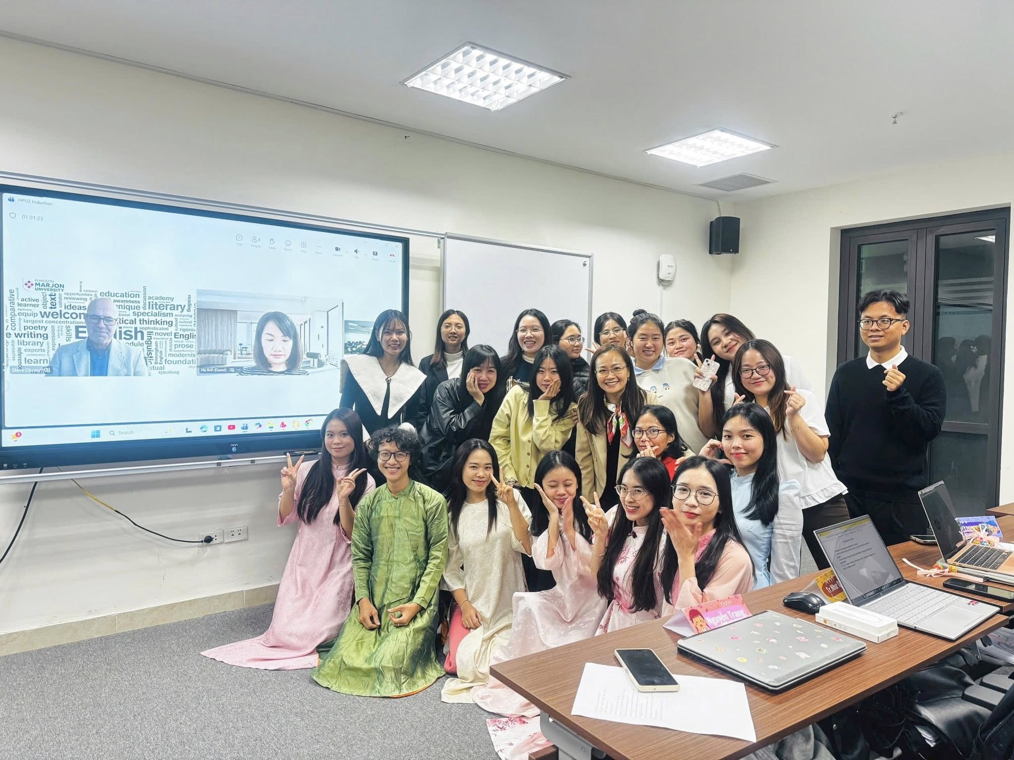 Kickoff for the MA TESOL Program